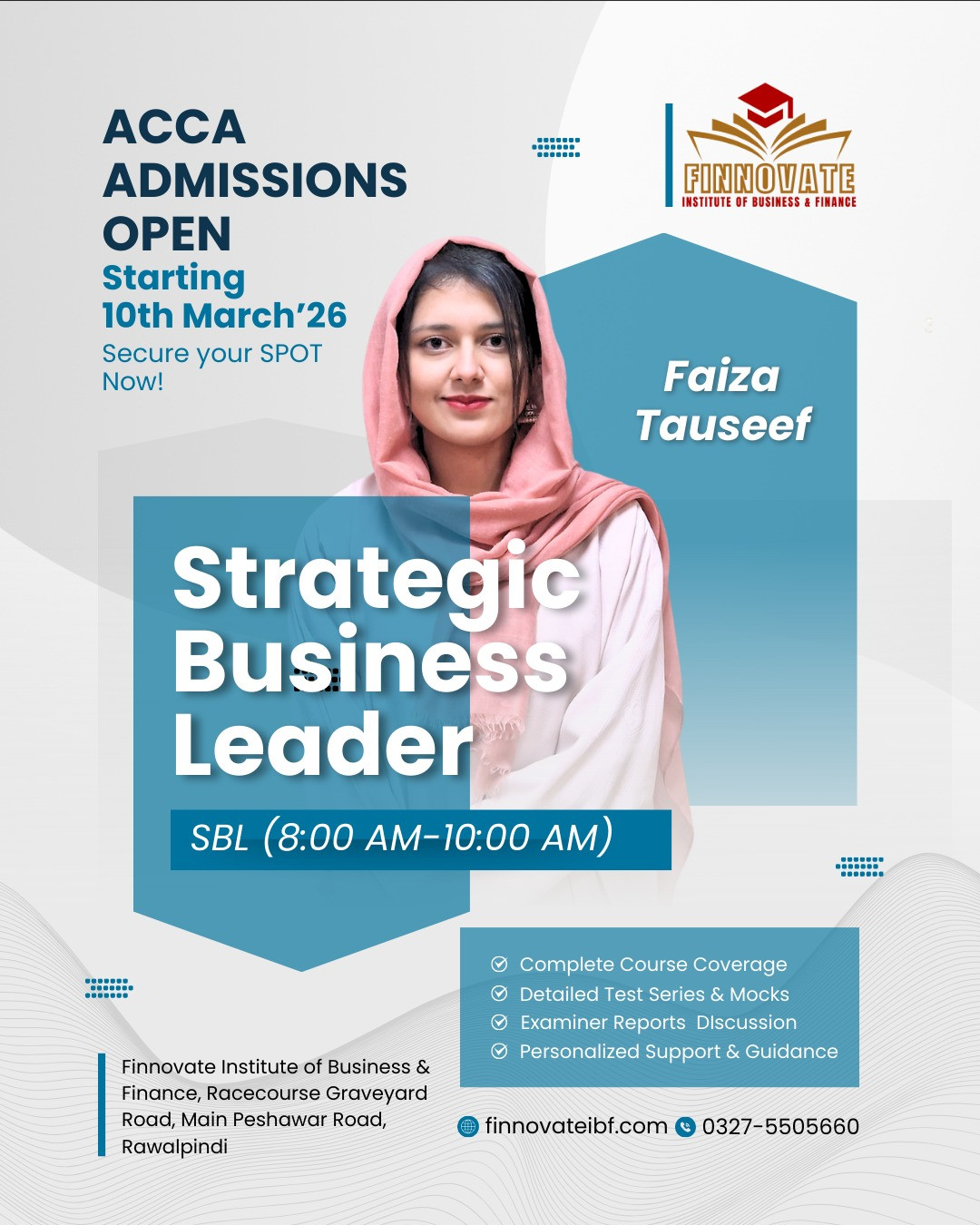 Admissions Open — Applied Skills & Strategic Professional